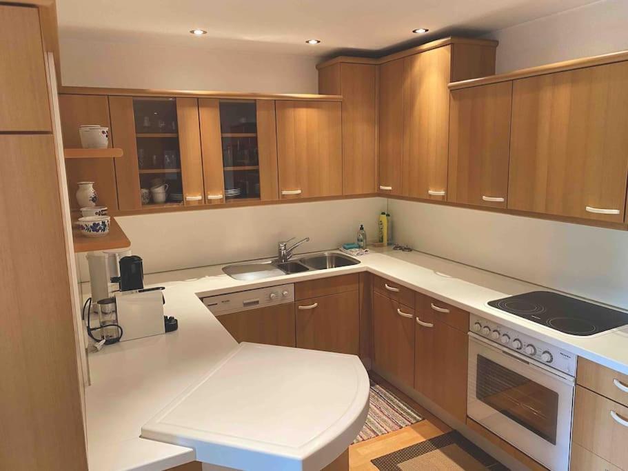 Zentrale Wohnung Gmunden Alte Baeckerei מראה חיצוני תמונה