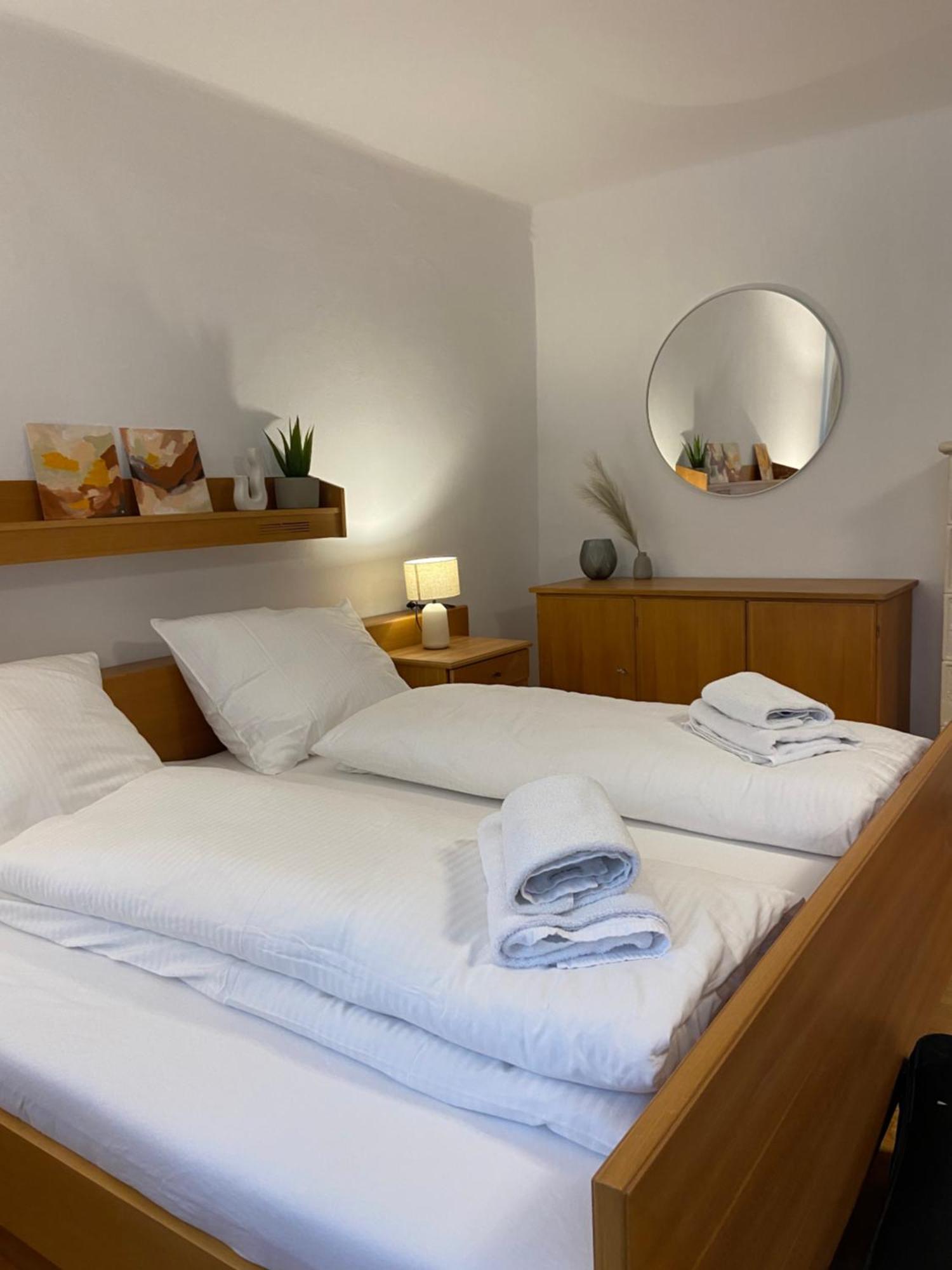 Zentrale Wohnung Gmunden Alte Baeckerei מראה חיצוני תמונה