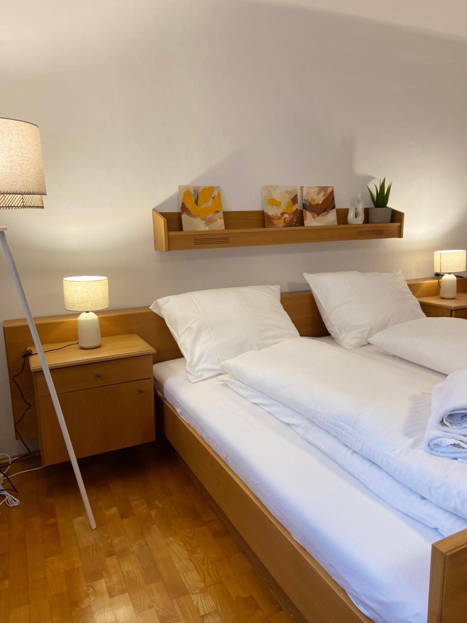 Zentrale Wohnung Gmunden Alte Baeckerei מראה חיצוני תמונה