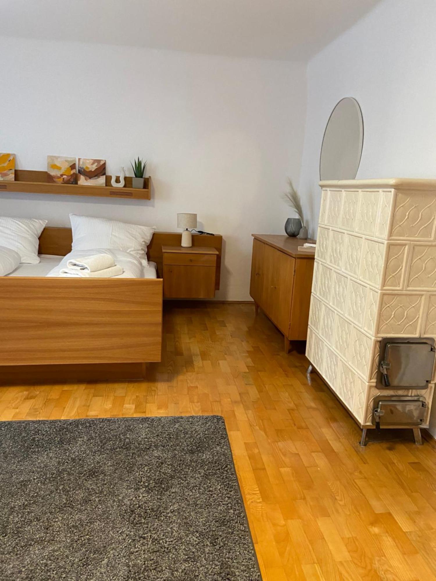 Zentrale Wohnung Gmunden Alte Baeckerei מראה חיצוני תמונה