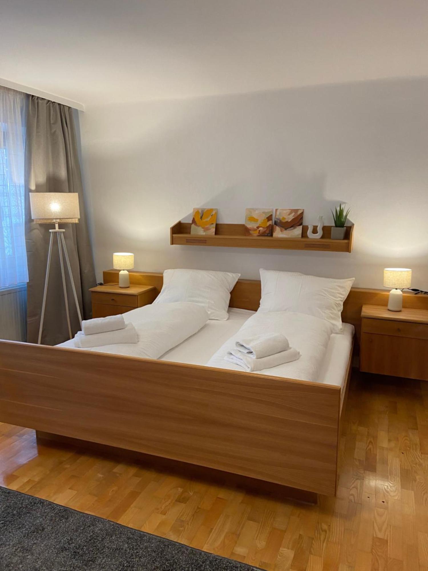 Zentrale Wohnung Gmunden Alte Baeckerei מראה חיצוני תמונה