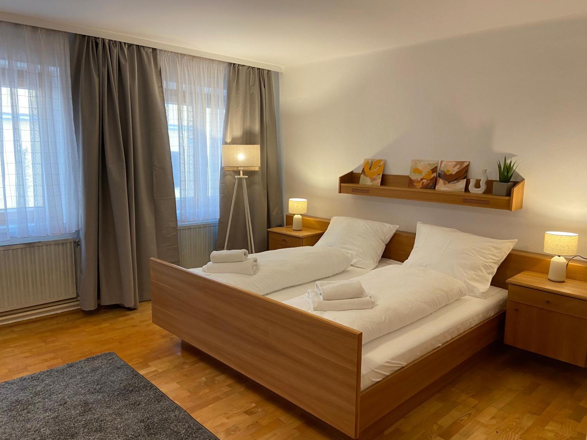 Zentrale Wohnung Gmunden Alte Baeckerei מראה חיצוני תמונה